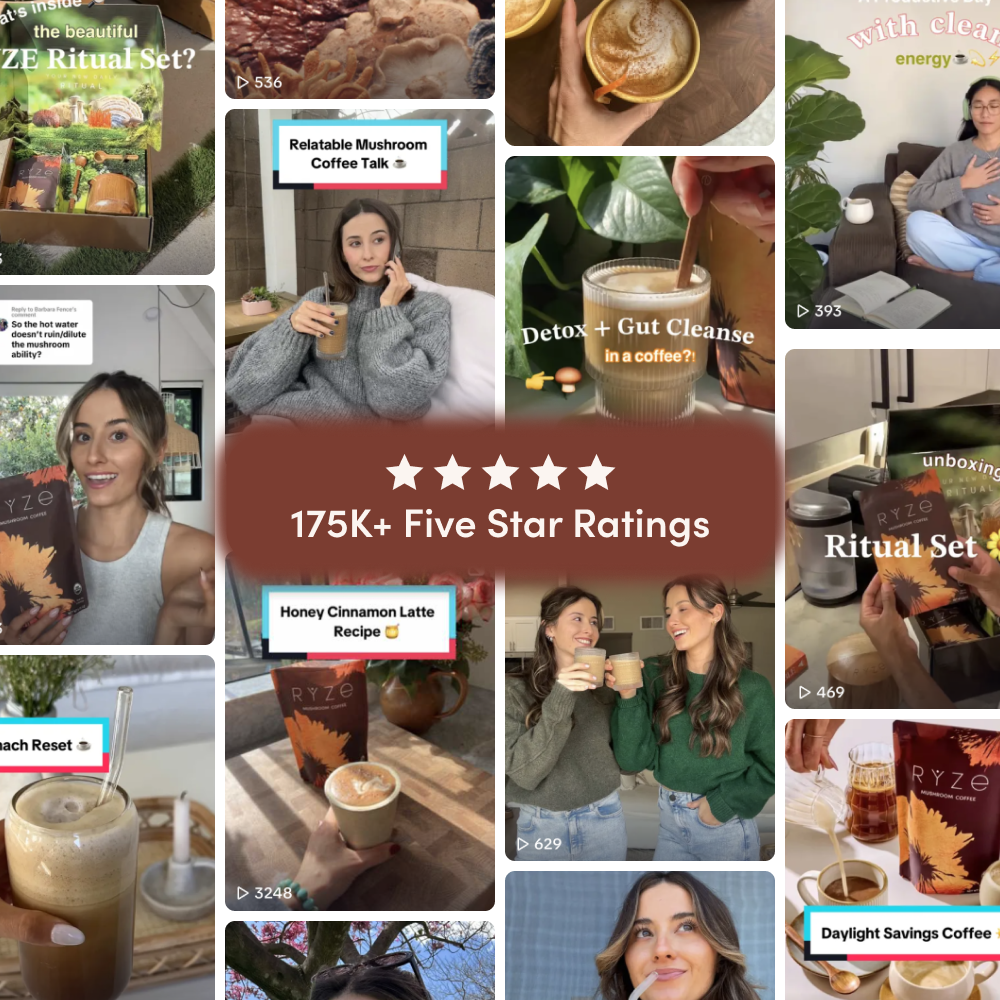 Mushroom Coffee Dark Roast Starter Kit (60 servings) - 图片 5